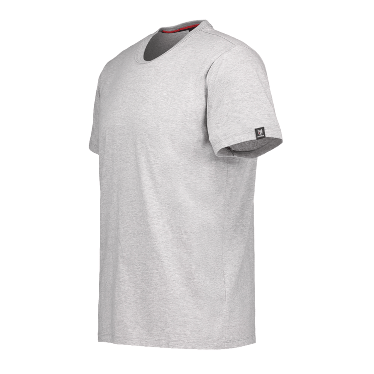 Marwin Sports Cotton Crew Neck Men's Tee - Grey - Marwin Sports