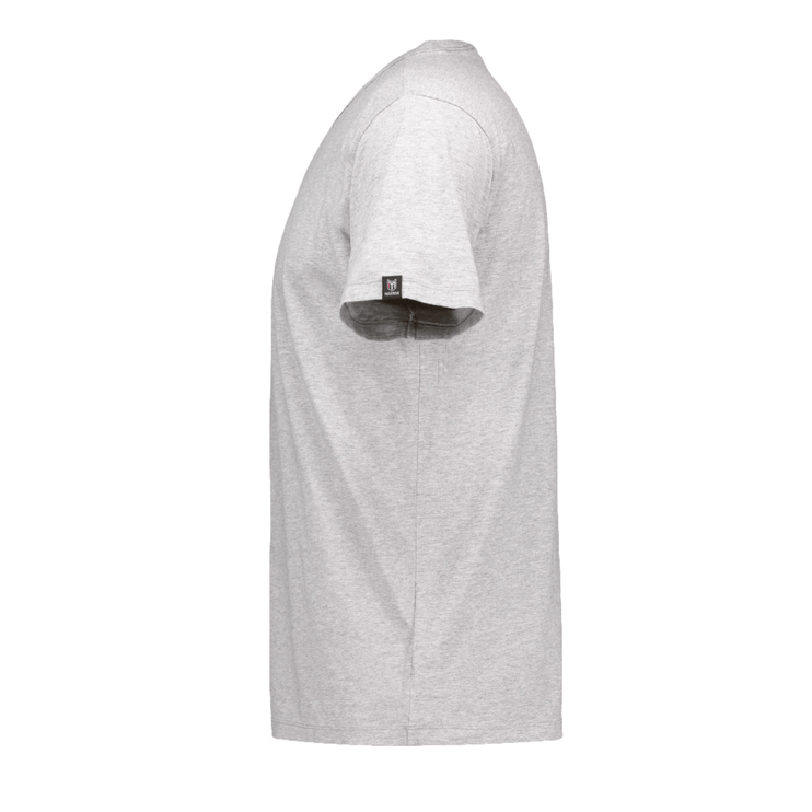 Marwin Sports Cotton Crew Neck Men's Tee - Grey - Marwin Sports