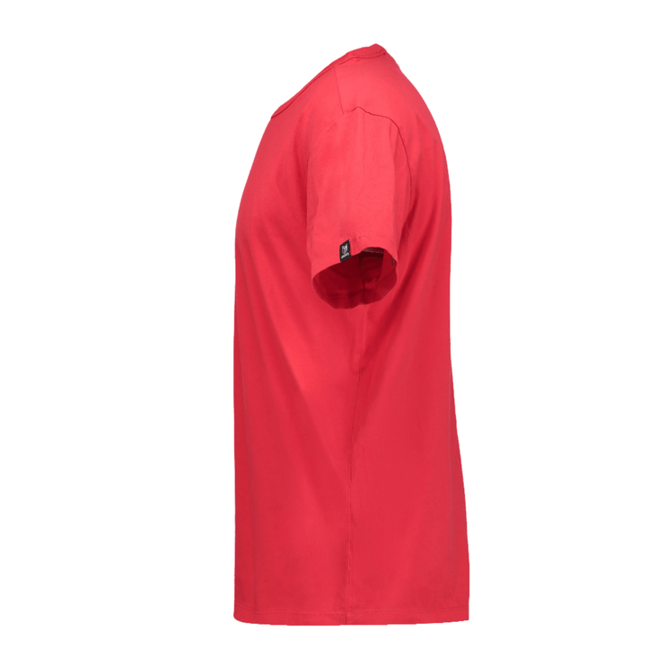 Marwin Sports Cotton Crew Neck Men's Tee - Red - Marwin Sports