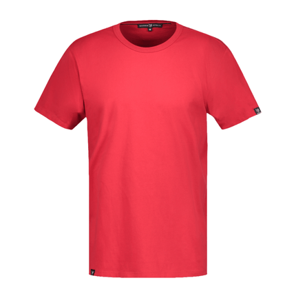 Marwin Sports Cotton Crew Neck Men's Tee - Red - Marwin Sports