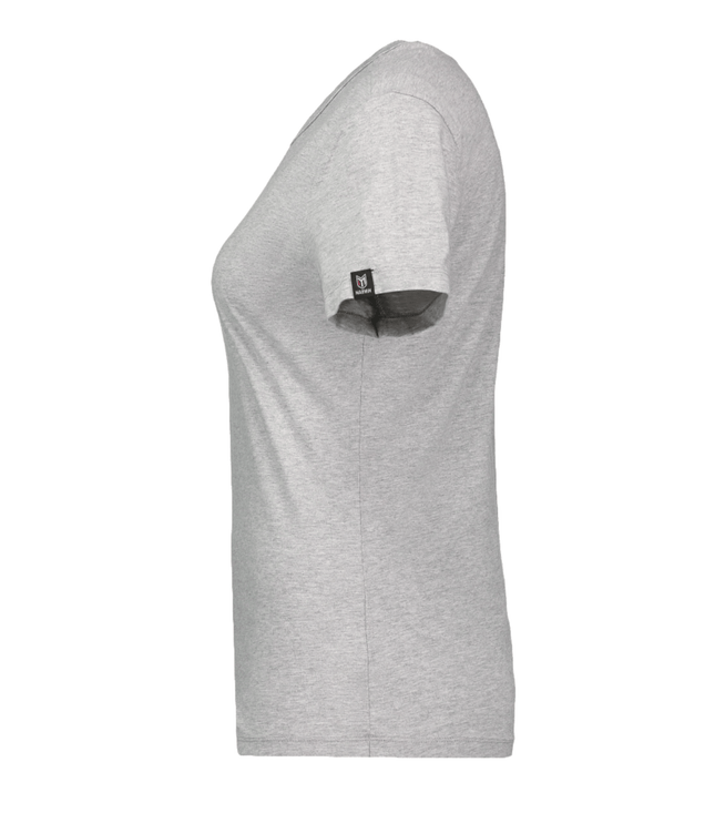 Marwin Sports Cotton Crew Neck Women's Tee - Grey - Marwin Sports