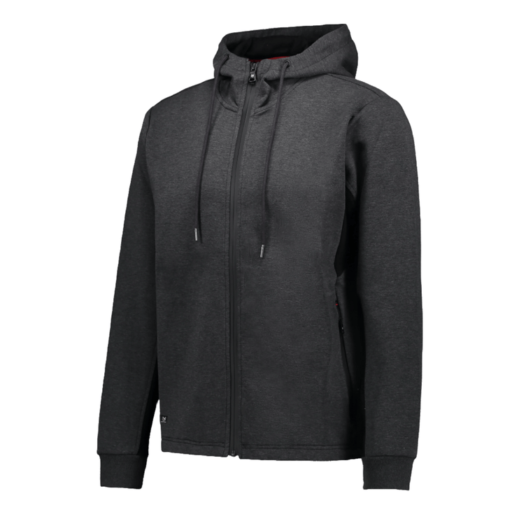 Marwin Sports Full Zip Men's Hoodie - Grey/Black - Marwin Sports