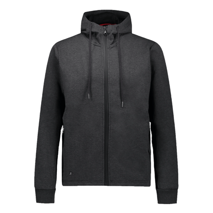 Marwin Sports Full Zip Men's Hoodie - Grey/Black - Marwin Sports