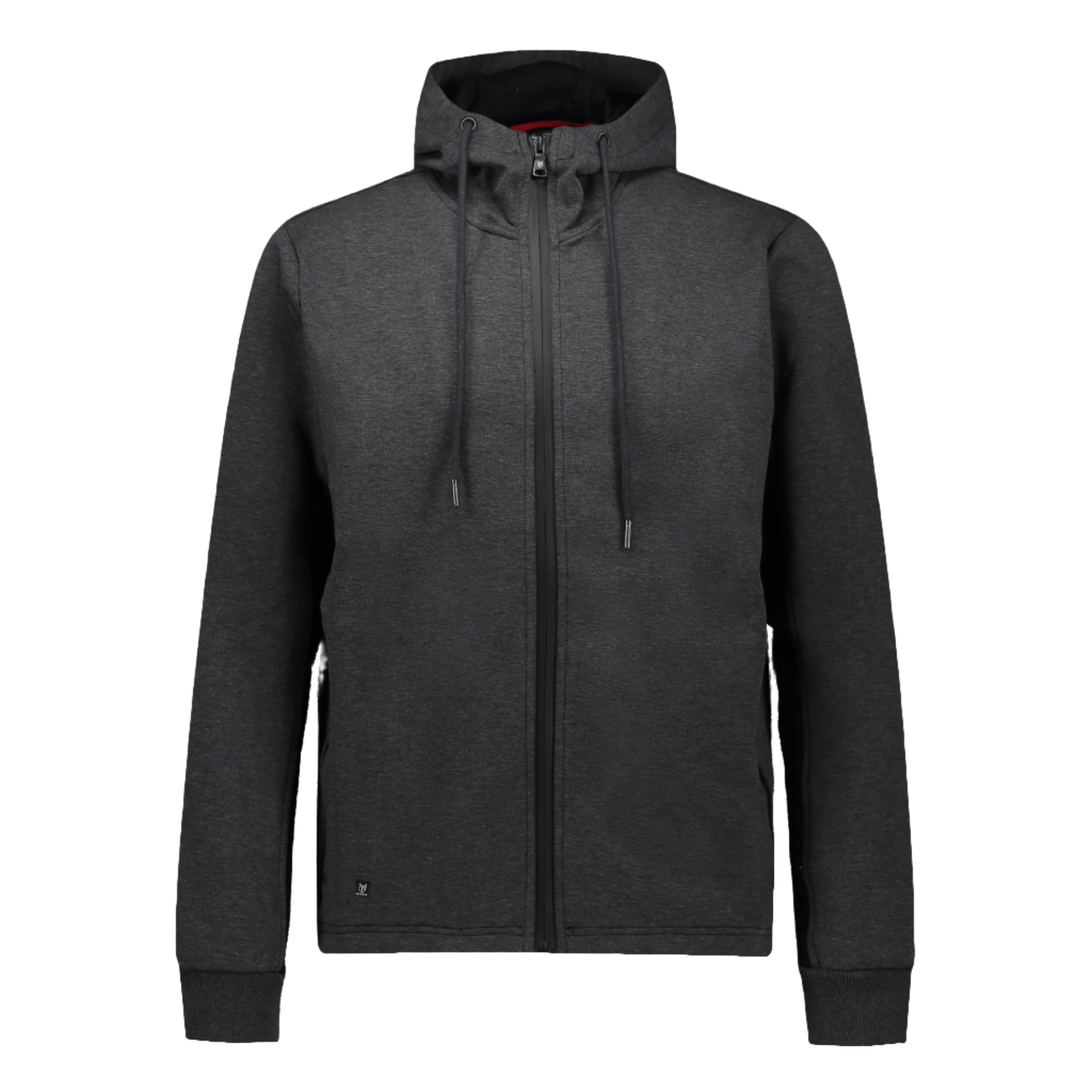 Marwin Sports Full Zip Men's Hoodie - Grey/Black - Marwin Sports