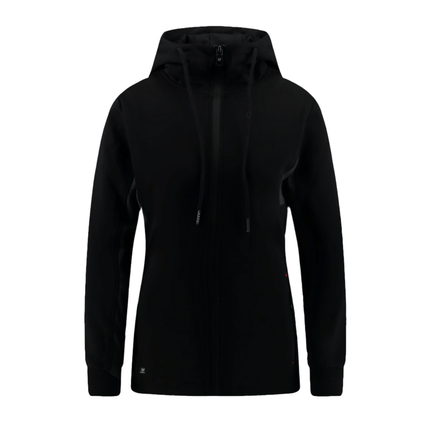 Marwin Sports Full Zip Women's Hoodie - Black/Grey - Marwin Sports