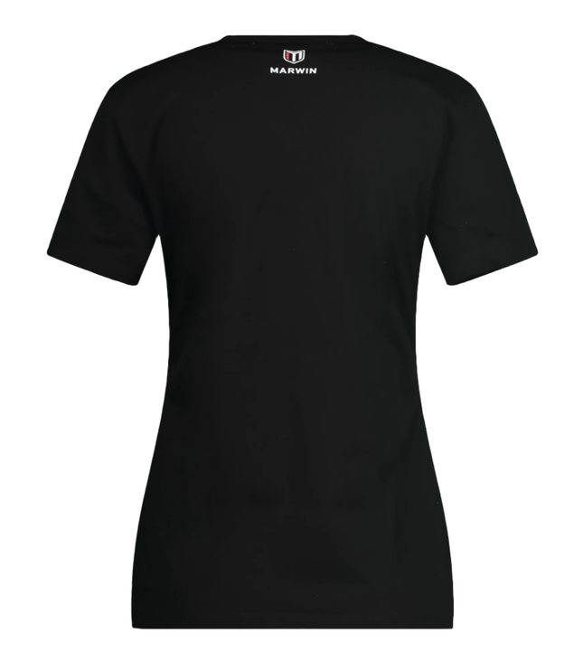 Marwin Sports Mopar Cotton Crew Neck Women's Tee - Black - Marwin Sports