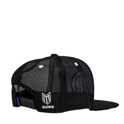 Marwin Sports Mopar Logo Embroidered 6 Panel Hat - Black - Marwin Sports