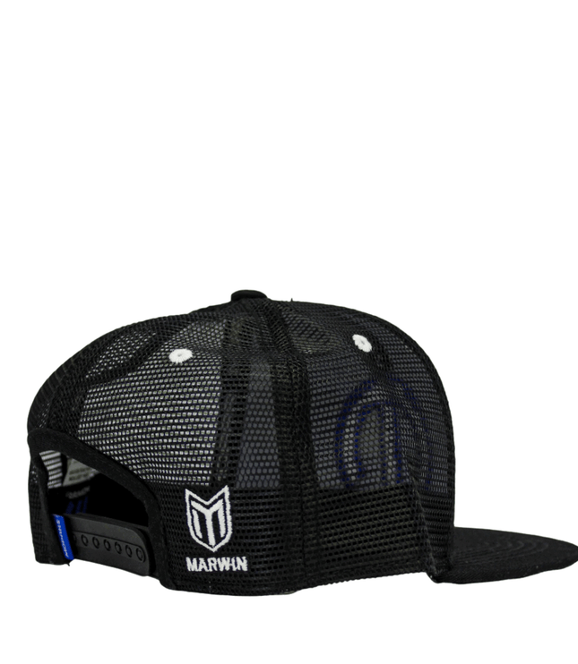 Marwin Sports Mopar Logo Embroidered 6 Panel Hat - Black - Marwin Sports