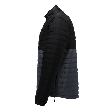 Marwin Sports Puffer Men's Jacket Removable Arms - Black/Grey - Marwin Sports