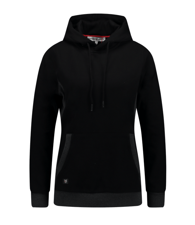 Marwin Sports Pullover Women's Hoodie - Black/Grey - Marwin Sports