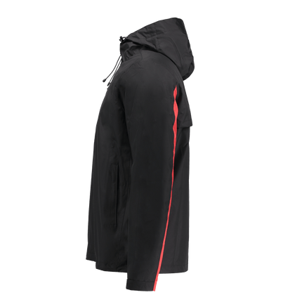Marwin Sports Rain Men's Jacket - Black/Red - Marwin Sports