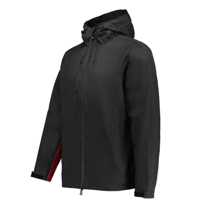 Marwin Sports Rain Men's Jacket - Black/Red - Marwin Sports