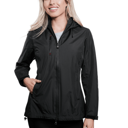 Marwin Sports Rain Women's Jacket - Black - Marwin Sports