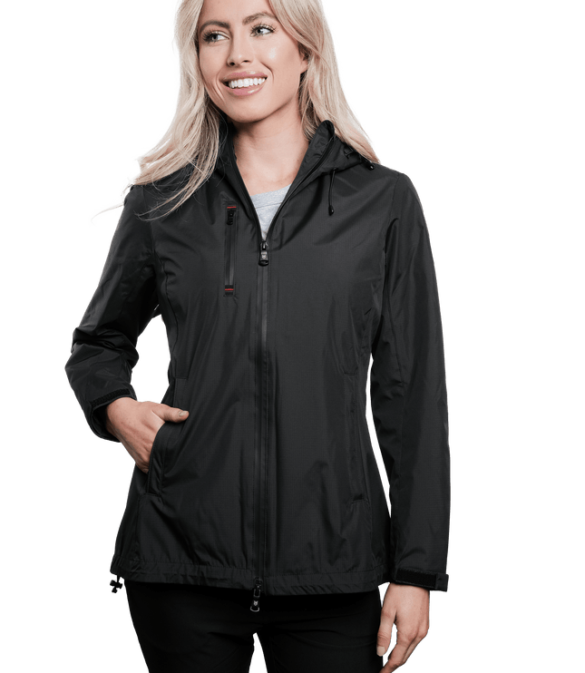 Marwin Sports Rain Women's Jacket - Black - Marwin Sports
