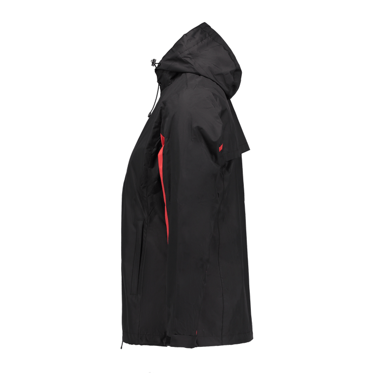 Marwin Sports Rain Women's Jacket - Black/Red - Marwin Sports