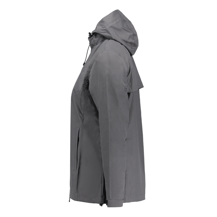 Marwin Sports Rain Women's Jacket - Grey/Black - Marwin Sports