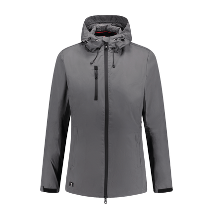 Marwin Sports Rain Women's Jacket - Grey/Black - Marwin Sports