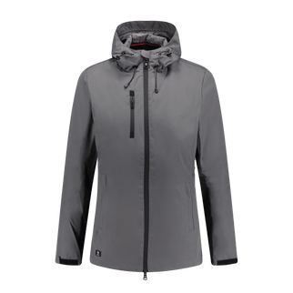 Marwin Sports Rain Women's Jacket - Grey/Black - Marwin Sports