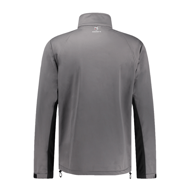 Marwin Sports Softshell Men's Jacket - Grey/Black - Marwin Sports