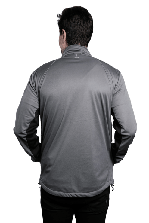 Marwin Sports Softshell Men's Jacket - Grey/Black - Marwin Sports