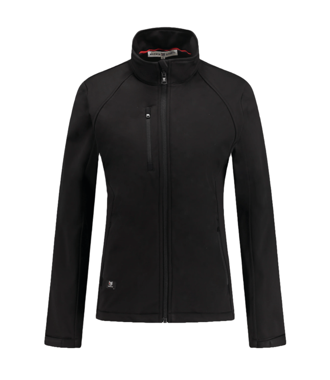 Monarch Women's Softshell Jacket - Black - Marwin Sports