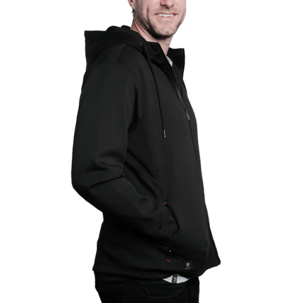 Regional Men's Full Zip Hoodie - Black - Marwin Sports