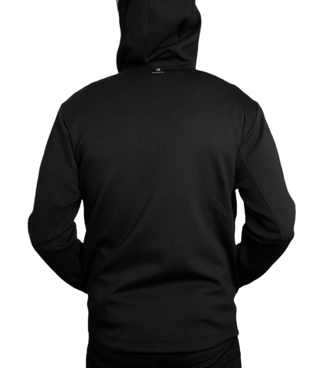 Regional Men's Full Zip Hoodie - Black - Marwin Sports