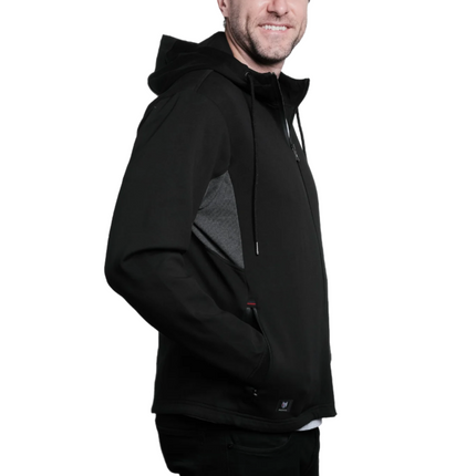 Regional Black/Grey Full Zip Hoodie