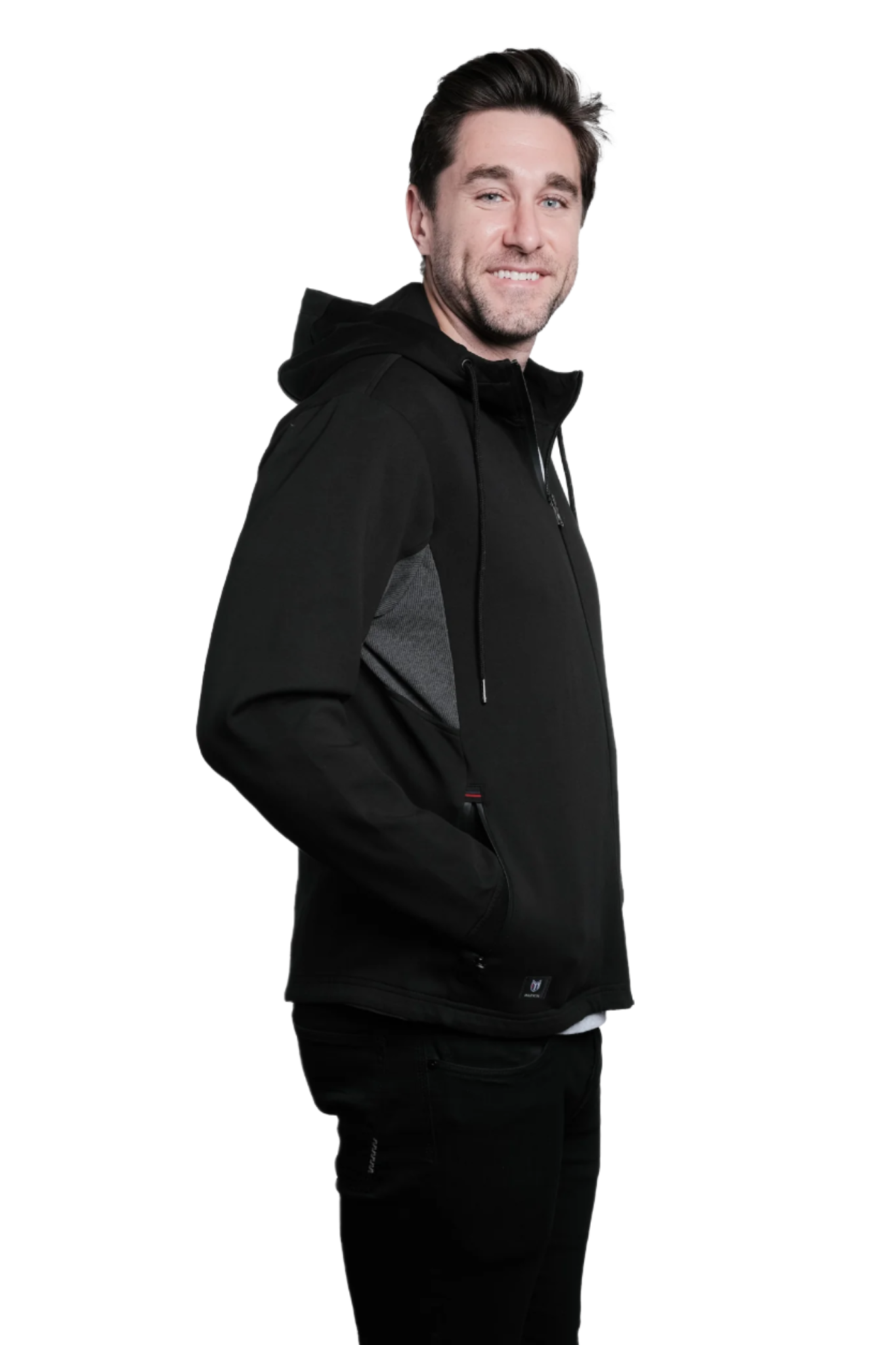 Regional Black/Grey Full Zip Hoodie