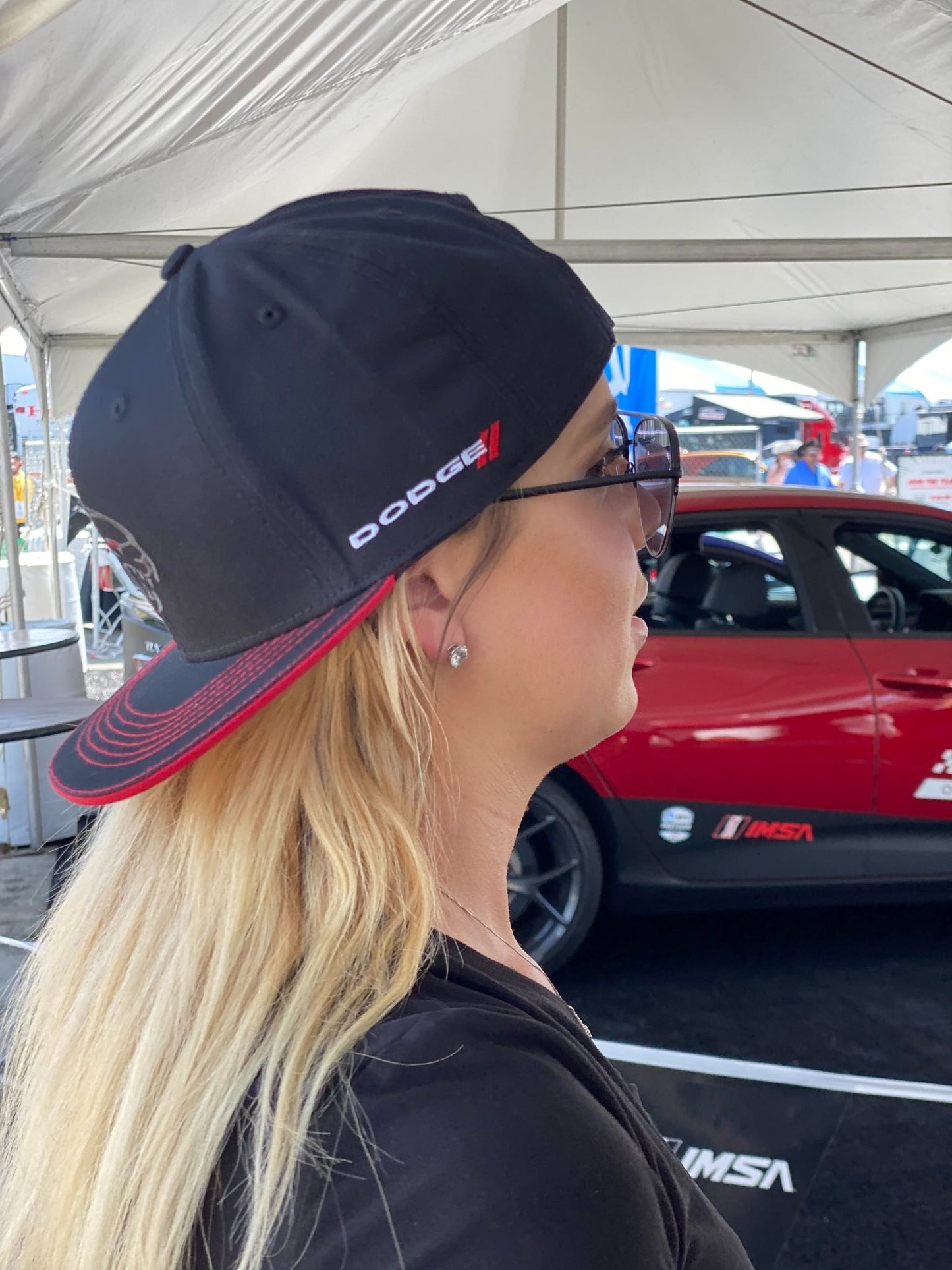Dodge Hellcat Black/Red Cap V4