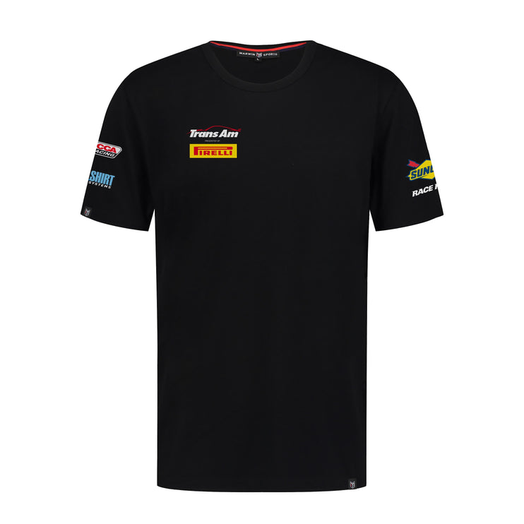 Trans Am T-Shirt With Nanocoating Technology - Black - Marwin Sports