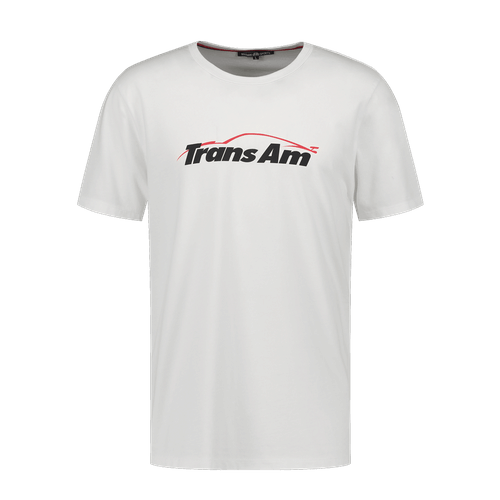 Trans Am T-Shirt With Nanocoating Technology - White - Marwin Sports