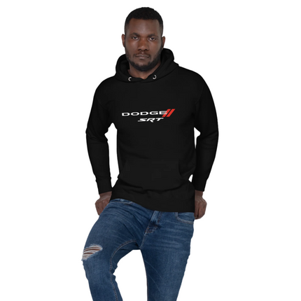 Dodge SRT Unisex Black Fleece Hoodie