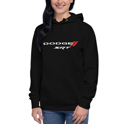 Dodge SRT Unisex Black Fleece Hoodie