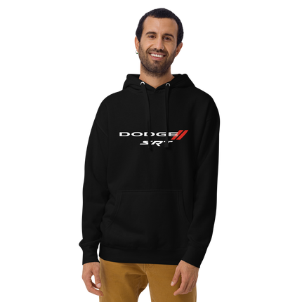 Dodge SRT Unisex Black Fleece Hoodie