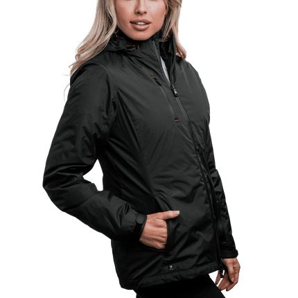 Whitney Women's 4 in 1 Jacket - Black - Marwin Sports